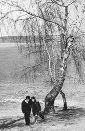 Ilya Glazunov with His Wife Nina